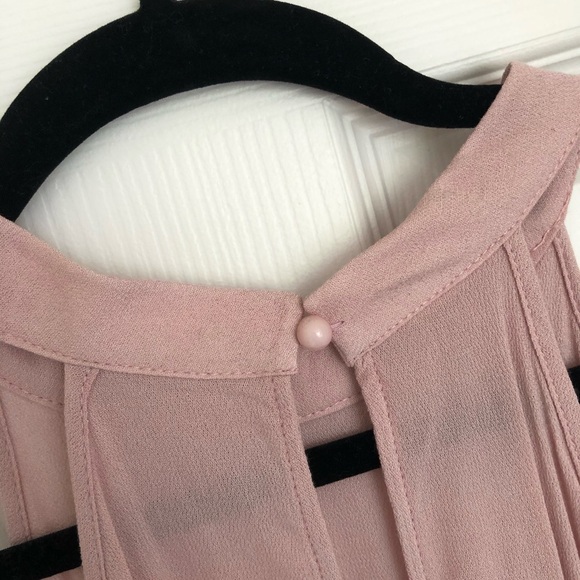 High Neck Cold Shoulder Top - Picture 5 of 11